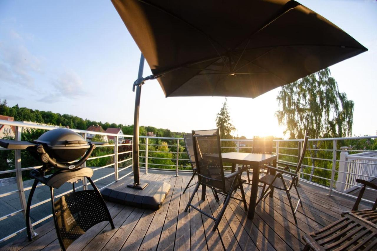 דירות רוסטוק Weitblick-Loft Mit Terrasse מראה חיצוני תמונה